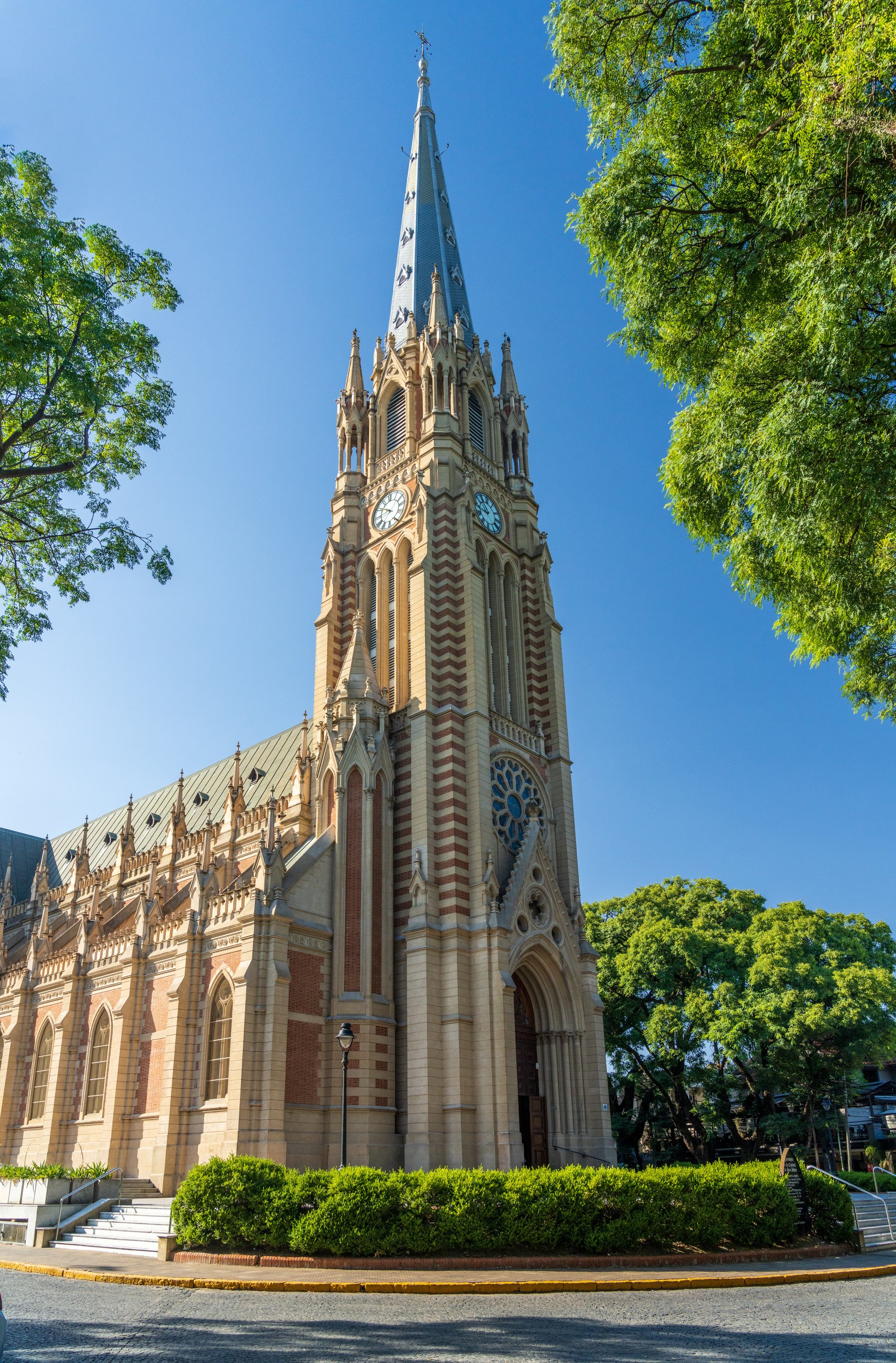 Entrance to the San Isidro Cathedral outside Buenos Aires